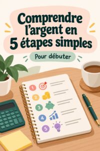 Femme réfléchissant à son budget personnel avec des documents financiers.