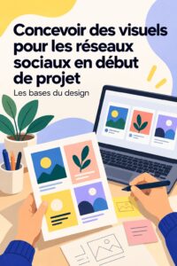 Exemple de visuel attractif pour les réseaux sociaux lié aux finances personnelles, mettant en évidence un design coloré et engageant.