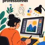 Design créatif illustrant la gestion des finances personnelles