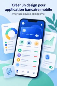Visuels colorés illustrant des designs de réseaux sociaux pour les finances personnelles.