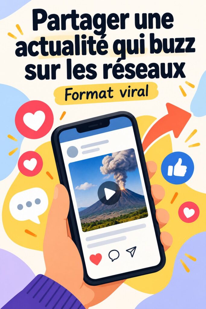 Femme consultant des actualités engageantes sur son smartphone.