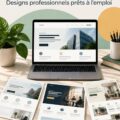 Modèle de site web exemplaire pour services financiers.