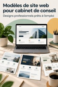 Modèle de site web exemplaire pour services financiers.
