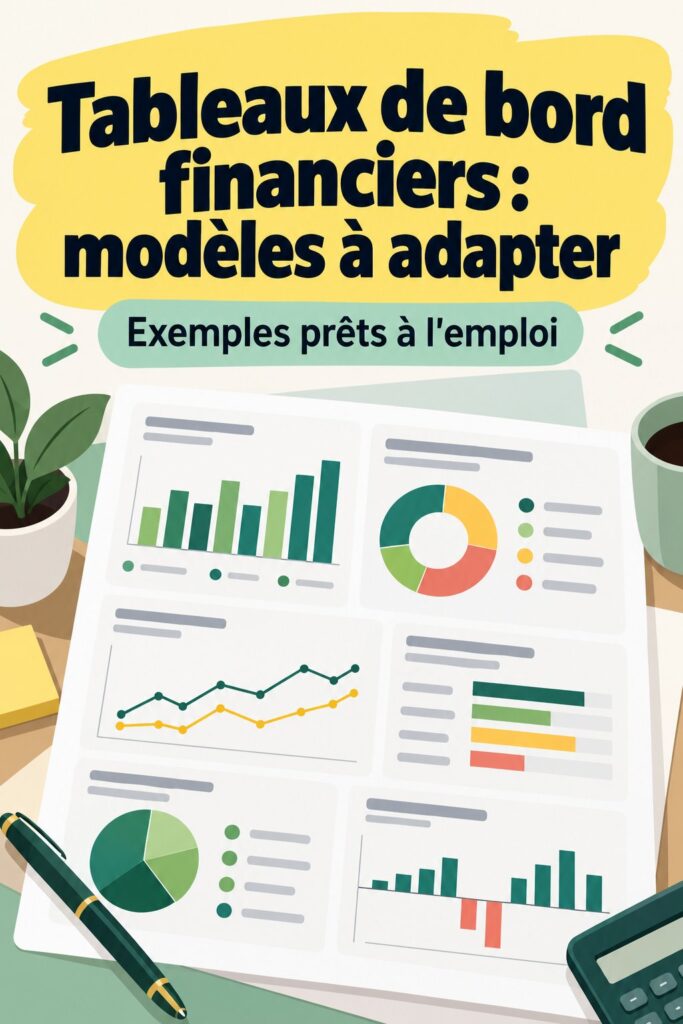 Tableau de bord financier numérique sur un écran d'ordinateur avec des graphiques et des dépenses détaillées.