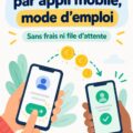 Femme utilisant son mobile pour effectuer un virement d'argent en ligne.
